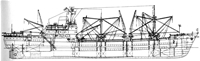 free model cargo ship plans